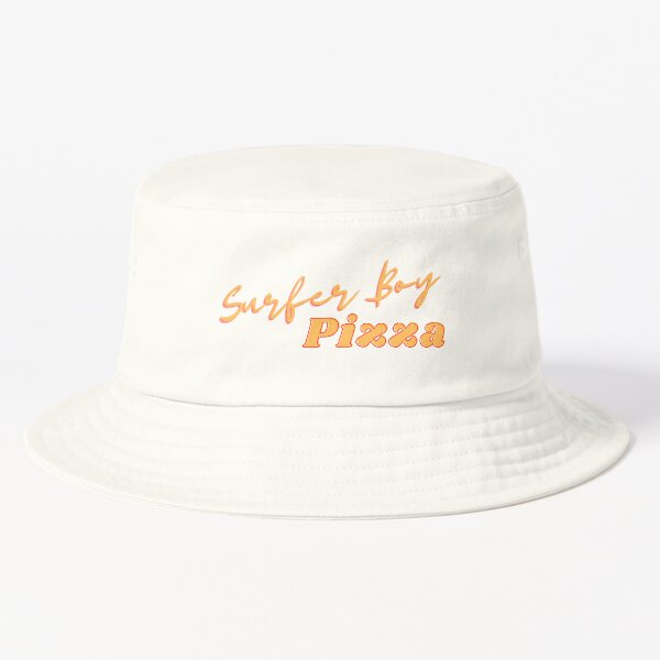 Artikel-Vorschau von Surfer Boy Pizza Stranger Things gelbes Logo, designt und verkauft von RoserinArt.