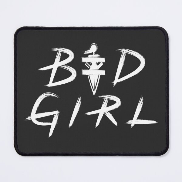 Item preview, BAD GIRL - White Text designed and sold by BadGirlCreative.