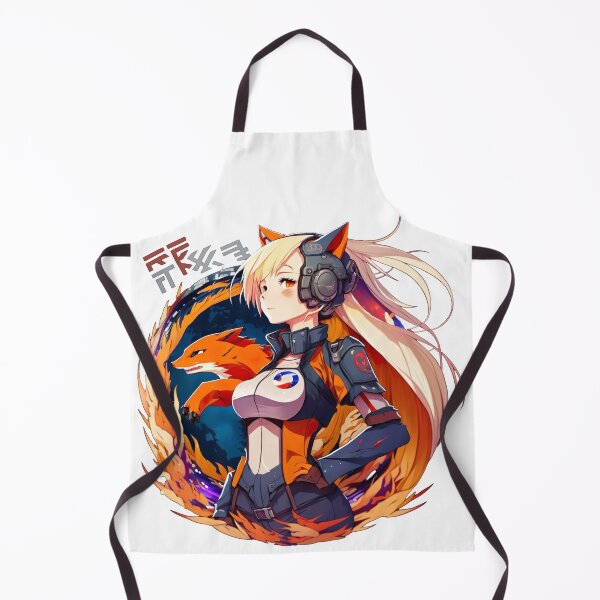 Item preview, Anime Girl Mozilla Firefox Parody designed and sold by NanarodsDesign.