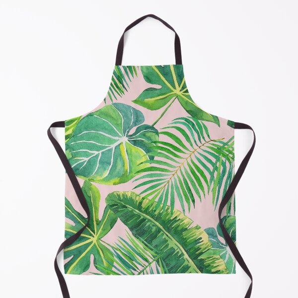 Item preview, Blush pink tropical ferns designed and sold by peggieprints.