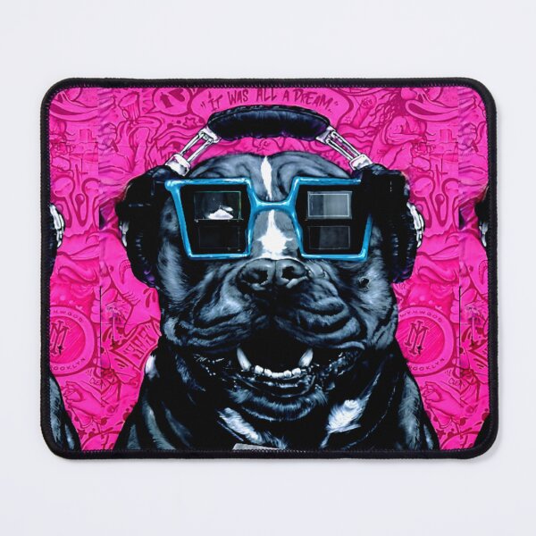 Item preview, Hip Dog - It Was All A Dream Brooklyn Bulldog designed and sold by Corinne Alexa Jackson.