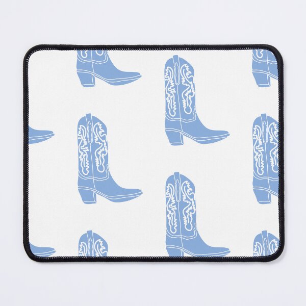 Item preview, Blue Cowboy Cowgirl Boot designed and sold by sluggishsloth.