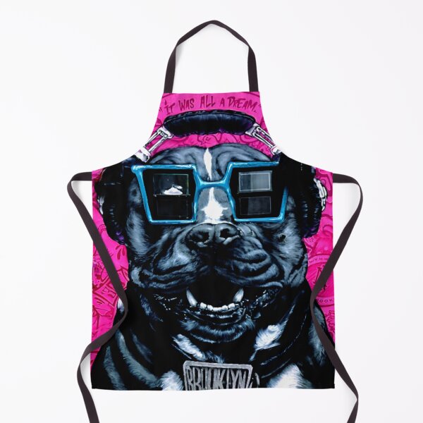 Item preview, Hip Dog - It Was All A Dream Brooklyn Bulldog designed and sold by Corinne Alexa Jackson.