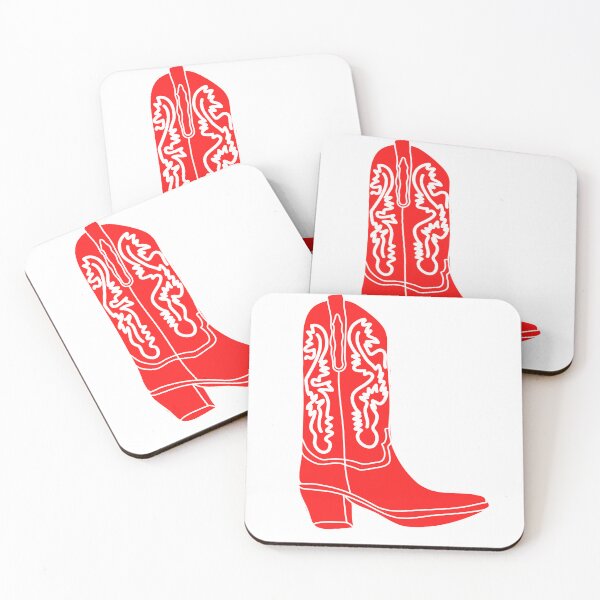 Item preview, Red Cowboy Cowgirl Boot designed and sold by sluggishsloth.