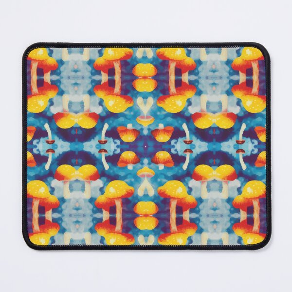 Artikelvorschau, Flippiges Trippy-Pilz-Muster entworfen und verkauft von Poly-Apparel.