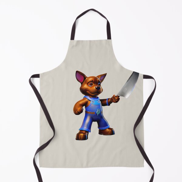 Item preview, Dog with knife designed and sold by Mebbotai.