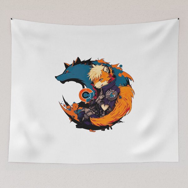 Item preview, Anime Guy Mozilla Firefox Parody designed and sold by NanarodsDesign.