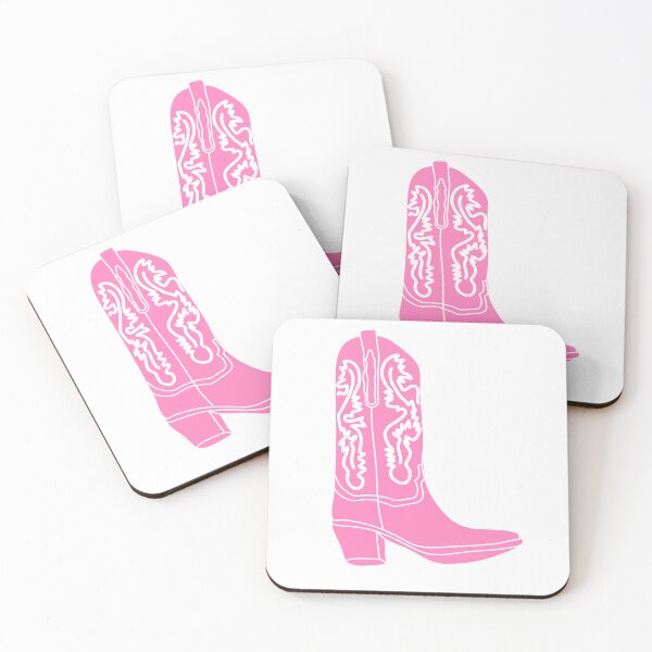 Item preview, Pink Cowboy Cowgirl Boot designed and sold by sluggishsloth.