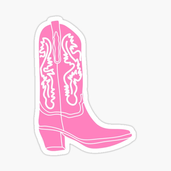 sxdaizjsym 110PCS Cowgirl Stickers Pink Cowgirl Hat Western Girls Boots  Sticker Pack Perfect for Water Bottles Car Notebook Phone Bike Motorcycle