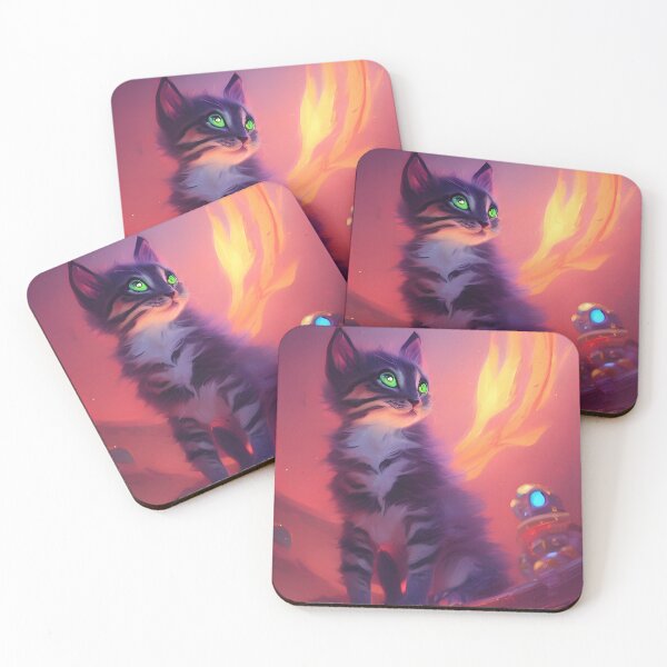 Item preview, Amused kitten designed and sold by Fractalsleep.