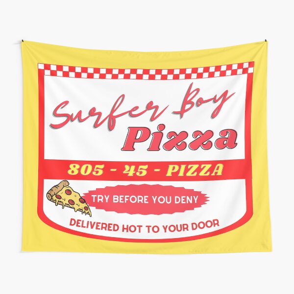 Artikel-Vorschau von Probieren Sie es aus, bevor Sie Surfer Boy Pizza Stranger Things verweigern, designt und verkauft von RoserinArt.