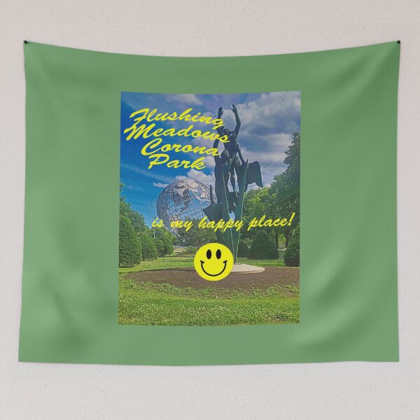 Item preview, Celebrating Flushing Meadows Corona Park as the happy place to be! designed and sold by michael6076.