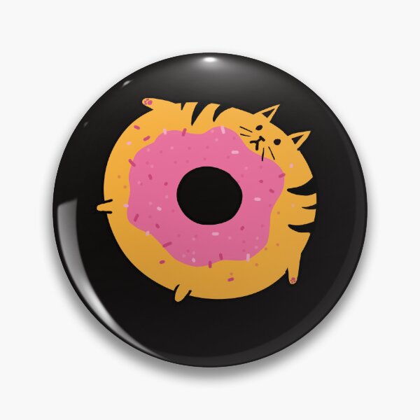 Item preview, donut cat designed and sold by gayliott.