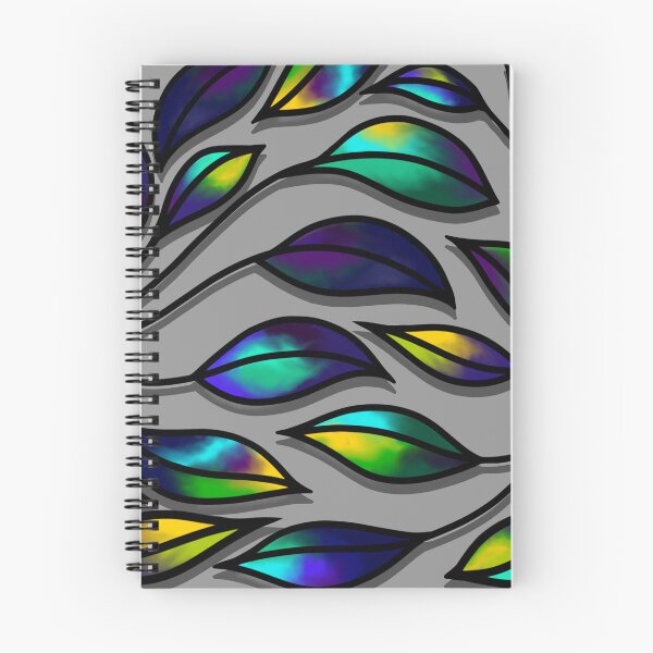 Item preview, Stained Glass Leaves II designed and sold by lezell.