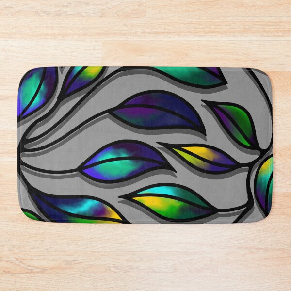 Item preview, Stained Glass Leaves II designed and sold by lezell.