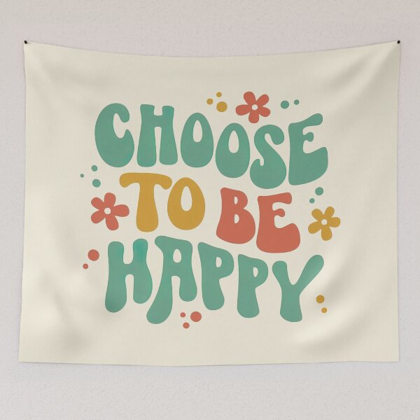 Item preview, Choose Happy, I Choose To Be Happy designed and sold by graphic-genie.