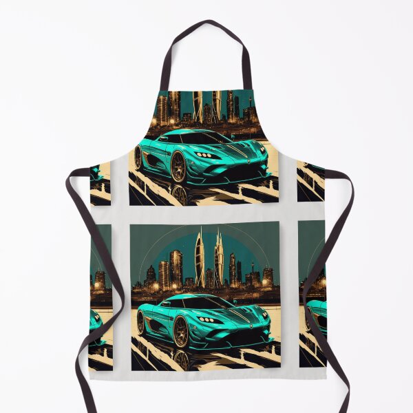 Item preview, Cyan Sports Car designed and sold by TheVaultArt.
