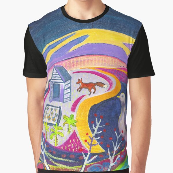 The Pigeon and The Plot - Boundary Way Graphic T-Shirt