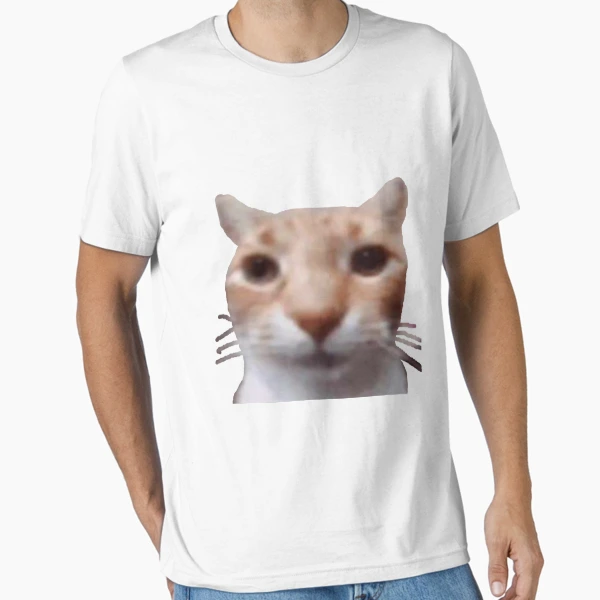 ★AWESOMEUS★ RIDICULOUS CAT PIGMENT TSHIRTGRAY ssrco,essential_tee,mens_01,