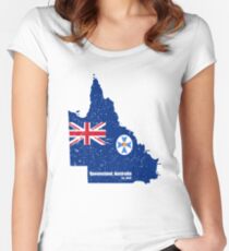 Queensland, Australia Women's Fitted Scoop T-Shirt