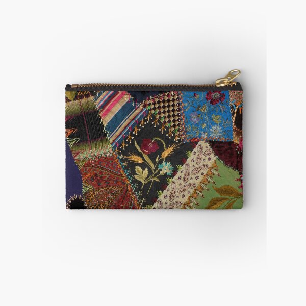 Item preview, Vintage Multicolor Floral Patchwork Quilt designed and sold by ScavengerStyle.