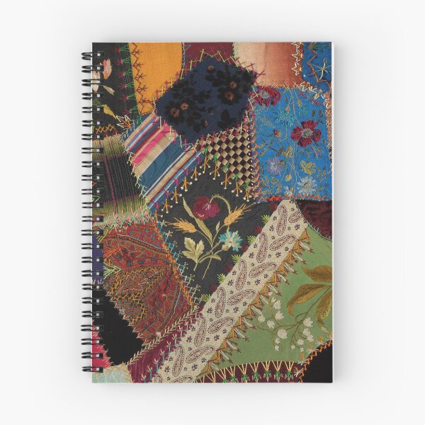 Item preview, Vintage Multicolor Floral Patchwork Quilt designed and sold by ScavengerStyle.