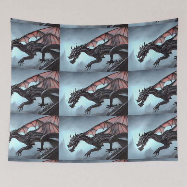 Item preview, Dragon rules midnight sky designed and sold by deville13.