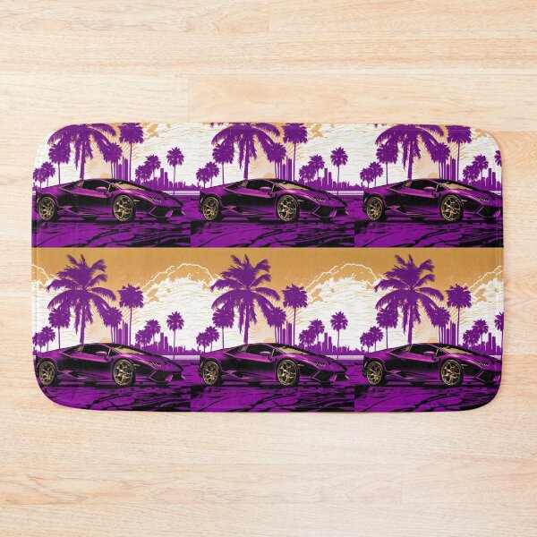 Item preview, Purple Sports Car  designed and sold by TheVaultArt.