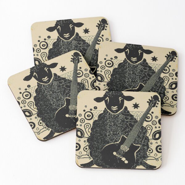 Item preview, Black Sheep with Guitar designed and sold by SamJanner.