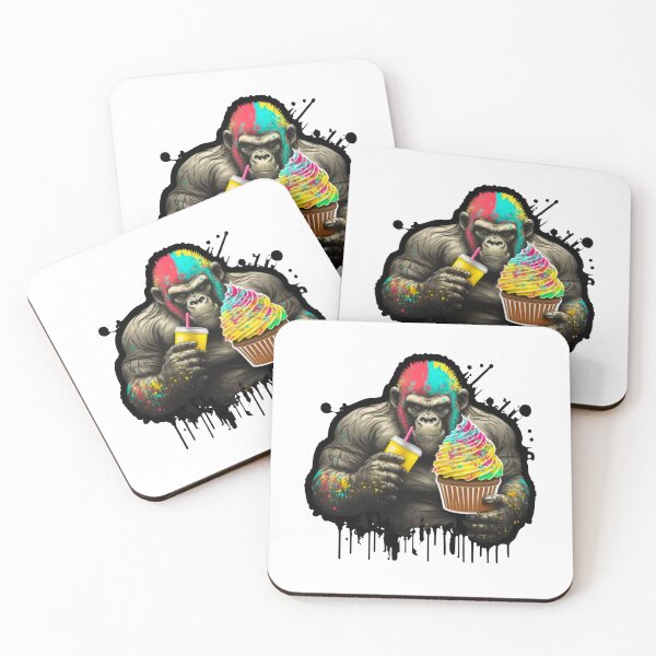 Item preview, Gorilla Cakes designed and sold by OffbeatArtworks.
