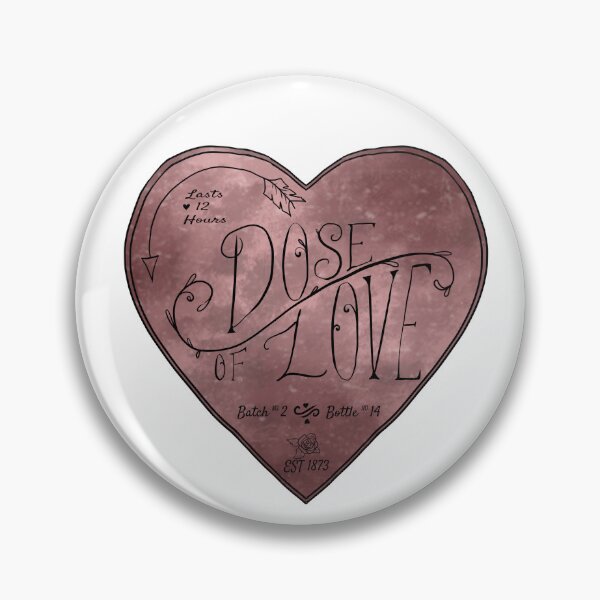 Item preview, Dose of love potion bottle label designed and sold by echoart5.
