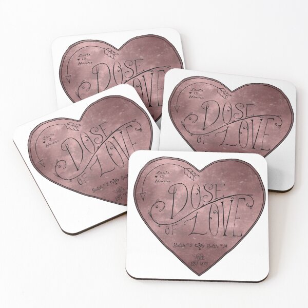 Item preview, Dose of love potion bottle label designed and sold by echoart5.