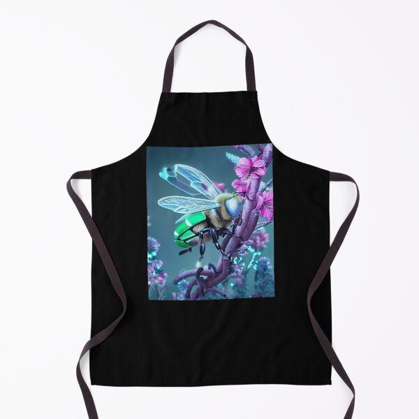 Item preview, Steam Punk Bee w Flowers designed and sold by tjstreasury.