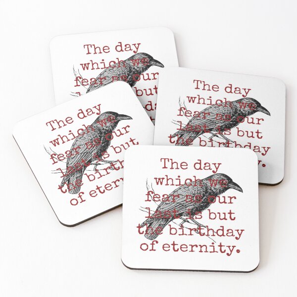 Item preview, The Day Which We Fear - Death Quote  designed and sold by CrankyOldDude.