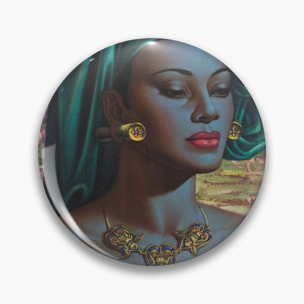 Item preview, Vladimir Tretchikoff Vintage Painting, Famous Art reproduction, African Fashion Illustration designed and sold by HoneymoonHotel.