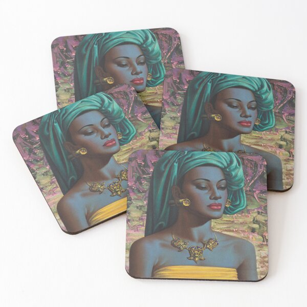 Item preview, Vladimir Tretchikoff Pintura vintage, reproducción de arte famoso, ilustración de moda africana designed and sold by HoneymoonHotel.