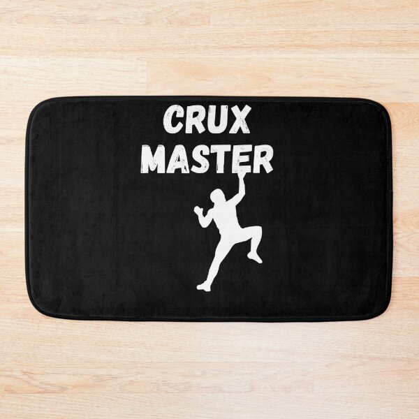 Item preview, Crux Master Funny Climber Rappelling Rock Climbing designed and sold by MagicSD Designs.