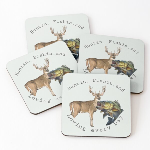 Item preview, Hunting fishing loving designed and sold by SaintsPlace.