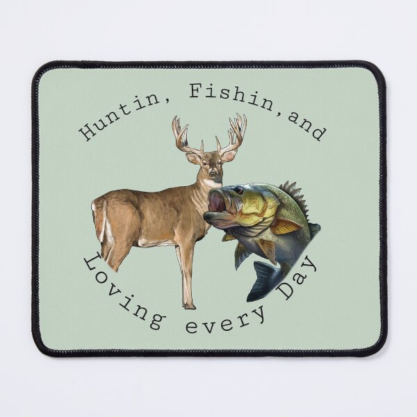 Item preview, Hunting fishing loving designed and sold by SaintsPlace.