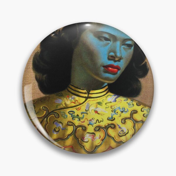 Item preview, Vladimir Tretchikoff Vintage Painting, Famous Art reproduction, Asian Fashion Illustration designed and sold by HoneymoonHotel.