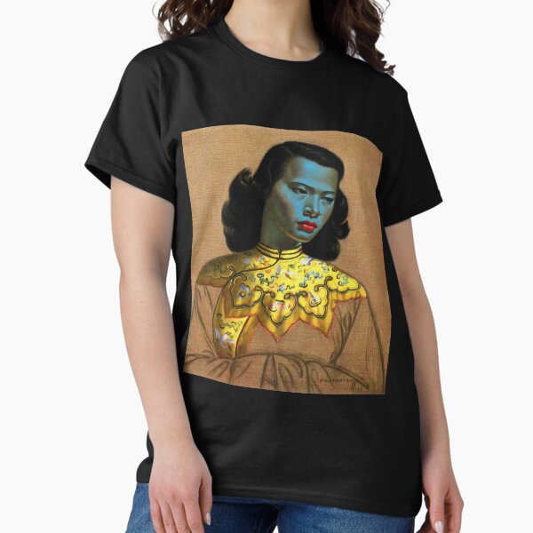 Item preview, Vladimir Tretchikoff Vintage Painting, Famous Art reproduction, Asian Fashion Illustration designed and sold by HoneymoonHotel.