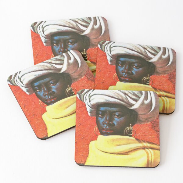 Item preview, Vladimir Tretchikoff Pintura vintage, reproducción de arte famoso, ilustración de moda africana designed and sold by HoneymoonHotel.