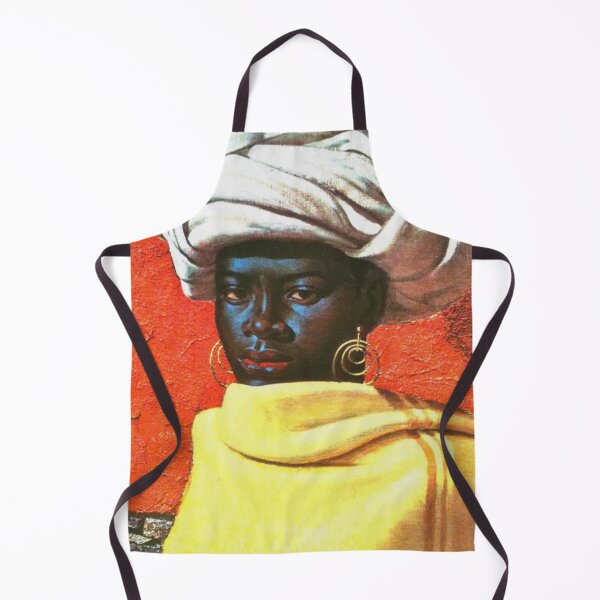 Artikelvorschau, Vladimir Tretchikoff Vintage Malerei, berühmte Kunstreproduktion, afrikanische Modeillustration entworfen und verkauft von HoneymoonHotel.