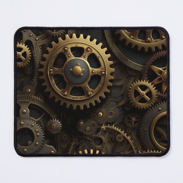 Item preview, Steampunk Gear Pattern designed and sold by Sabot119.