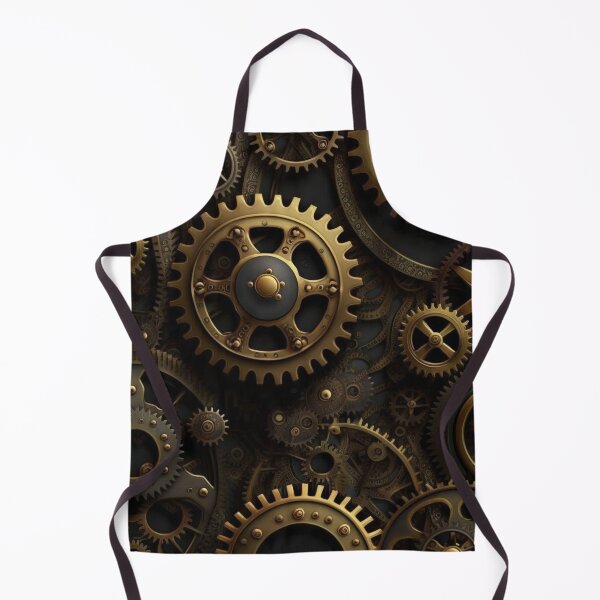 Item preview, Steampunk Gear Pattern designed and sold by Sabot119.