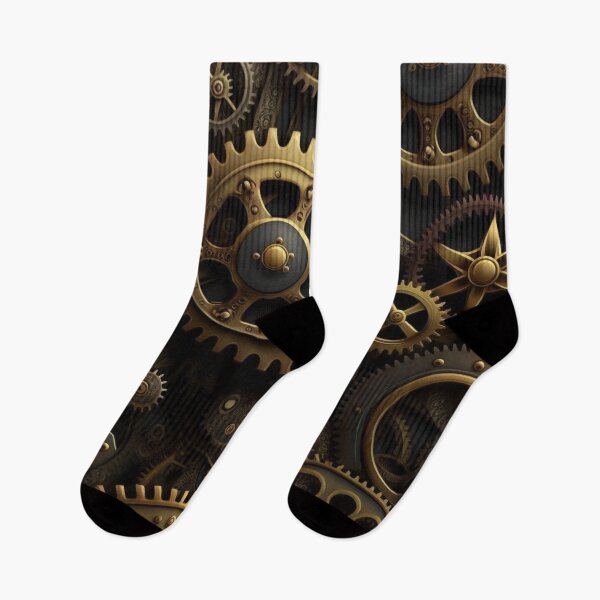 Item preview, Steampunk Gear Pattern designed and sold by Sabot119.