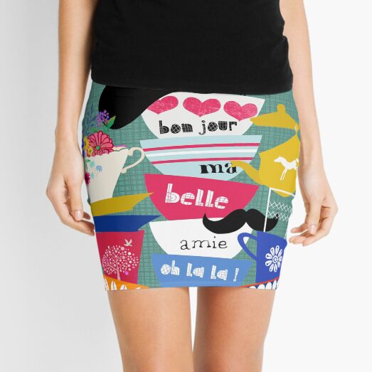Bonjour ma Belle Mini Skirt