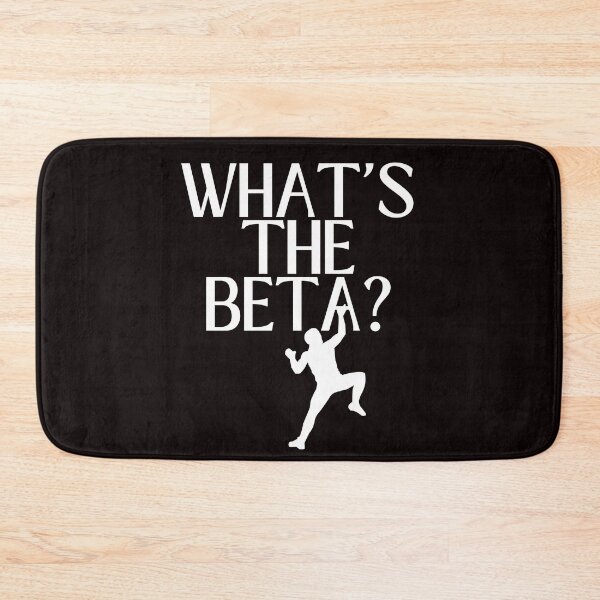 Item preview, What's The Beta Funny Climber Rappelling Rock Climbing designed and sold by MagicSD Designs.