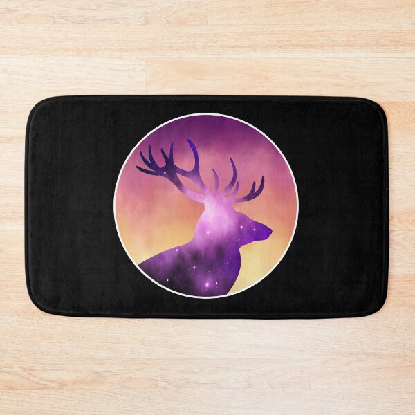 Item preview, Galaxy Deer Sunset designed and sold by MythicalSticker.