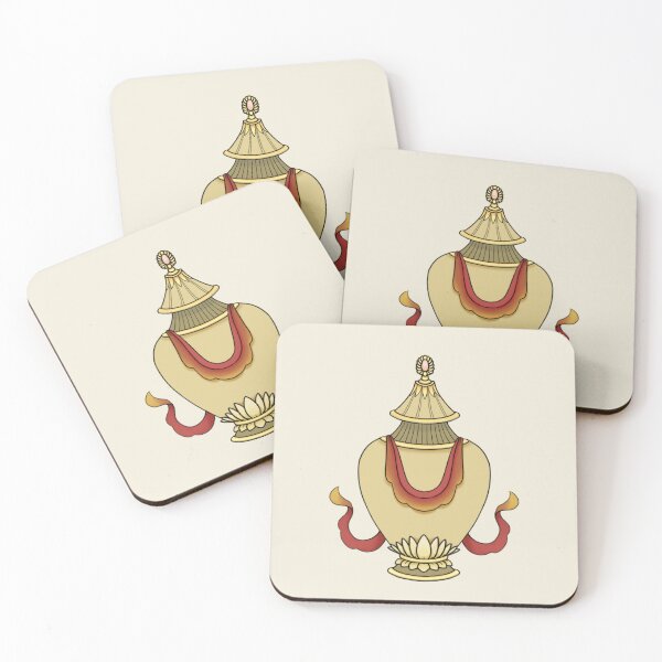 Item preview, Treasure Vase Auspicious Symbol Of Buddhism  designed and sold by ViewerEqualsPhoton.
